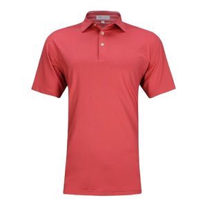 Peter Millar Golf Solid Stretch Jersey Golf Shirts
